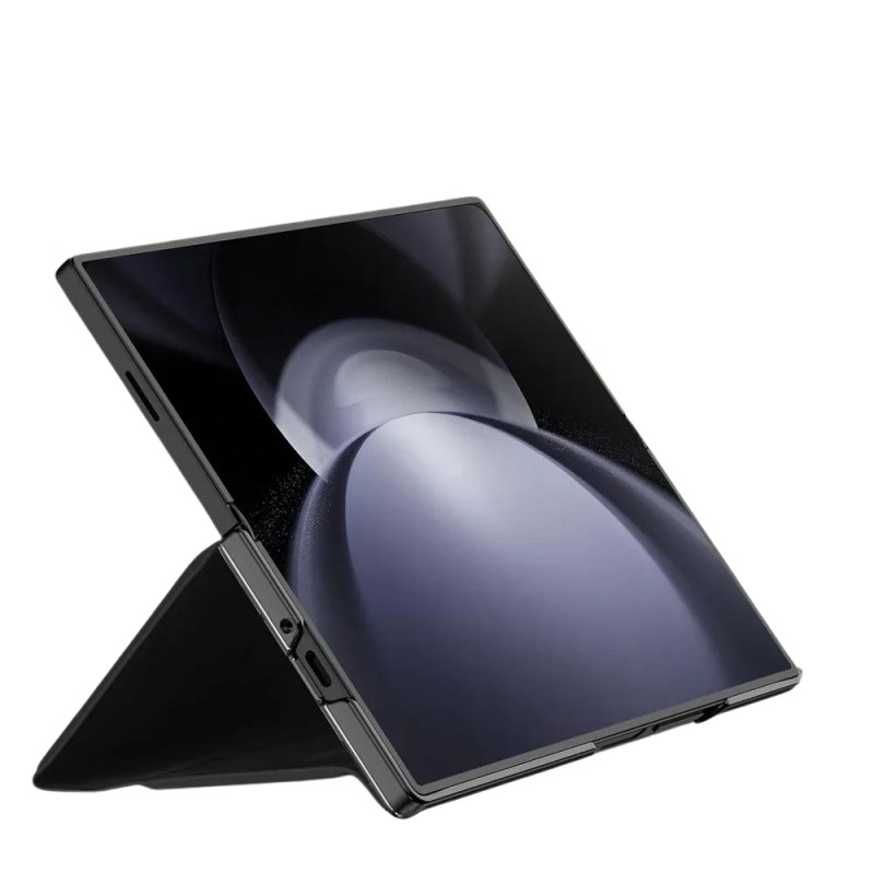 Кожен кейс Dux Ducis BRIL, За Samsung Galaxy Z Fold6, Черен