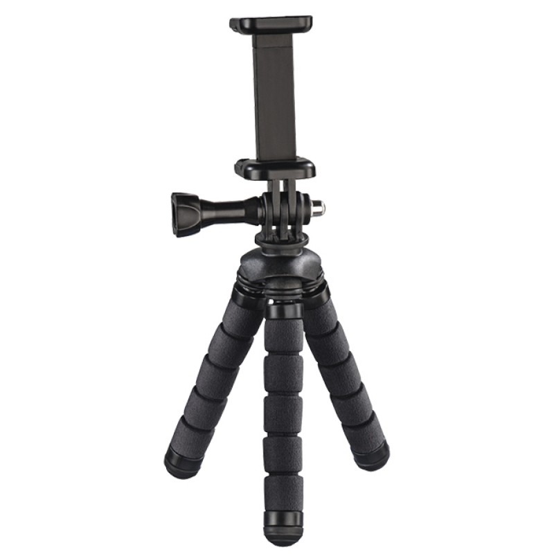 Мини статив/трипод HAMA за Смартфони и Фотоапарати, Черен