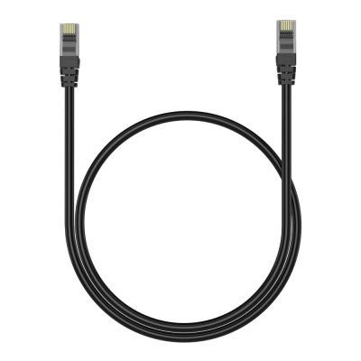 Мрежови лан кабел XO GB007 RJ45 CAT6, 1.0м, Черен