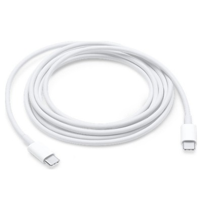 Оригинален кабел Apple USB-C - USB-C, 1м, MM093ZMA, в плик, Бял