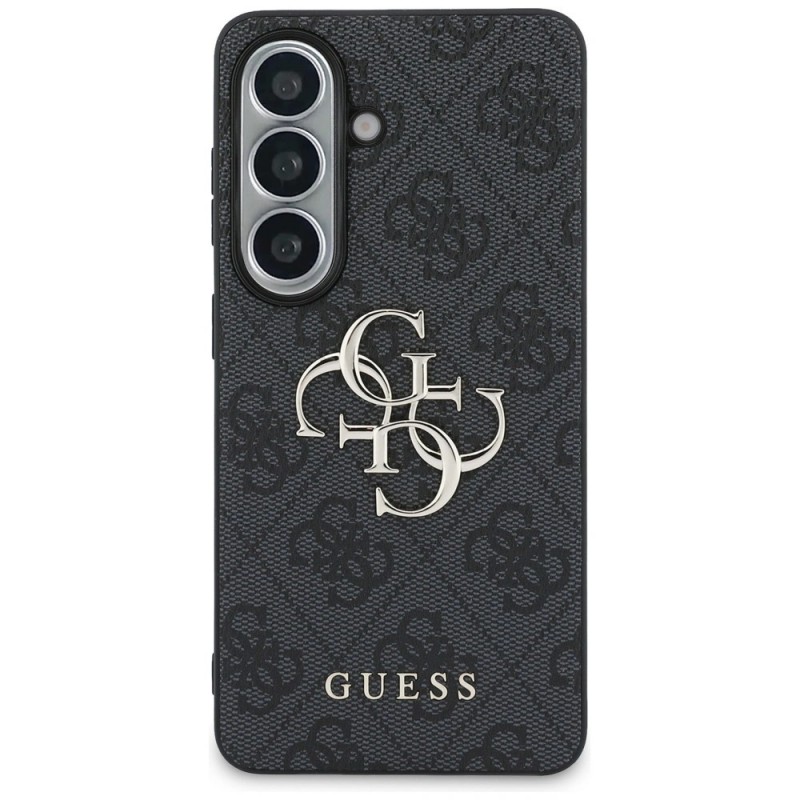 Оригинален кейс Guess 4G Big Metal Logo за Samsung Galaxy S26, черен