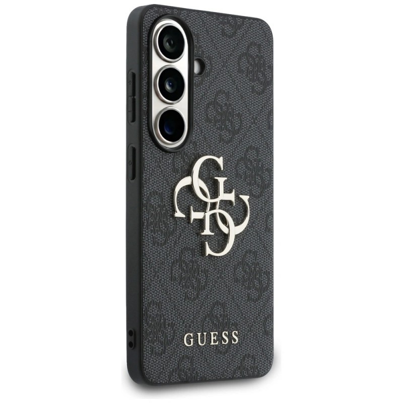 Оригинален кейс Guess 4G Big Metal Logo за Samsung Galaxy S26, черен