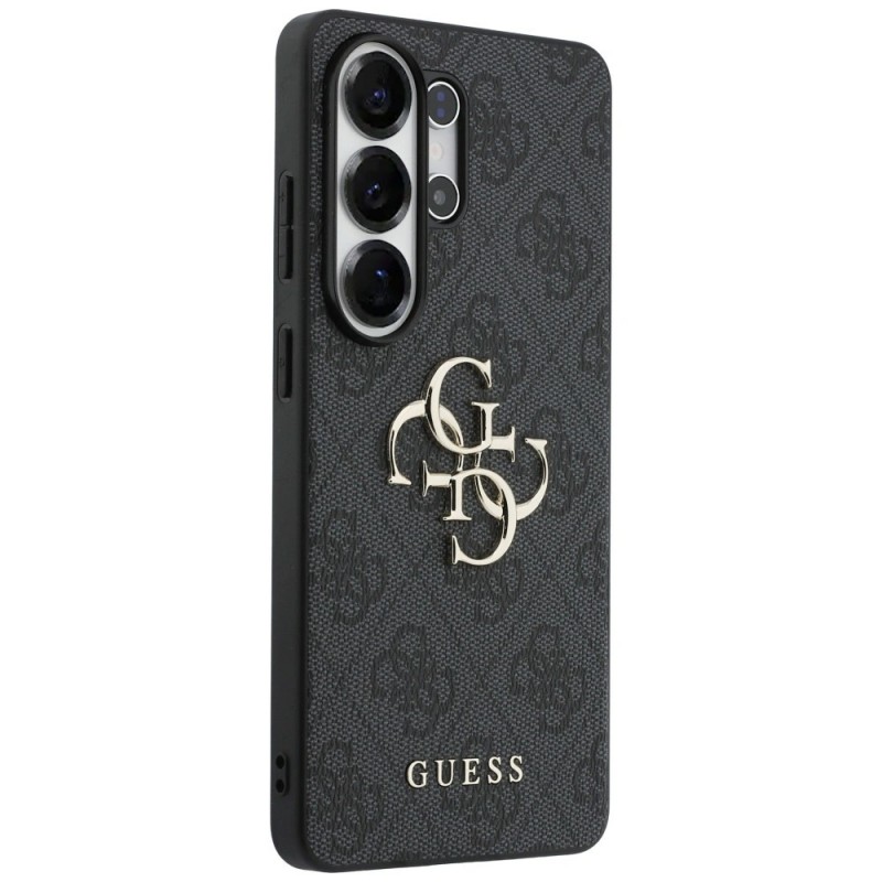 Оригинален кейс Guess 4G Big Metal Logo за Samsung Galaxy S26 Ultra, черен