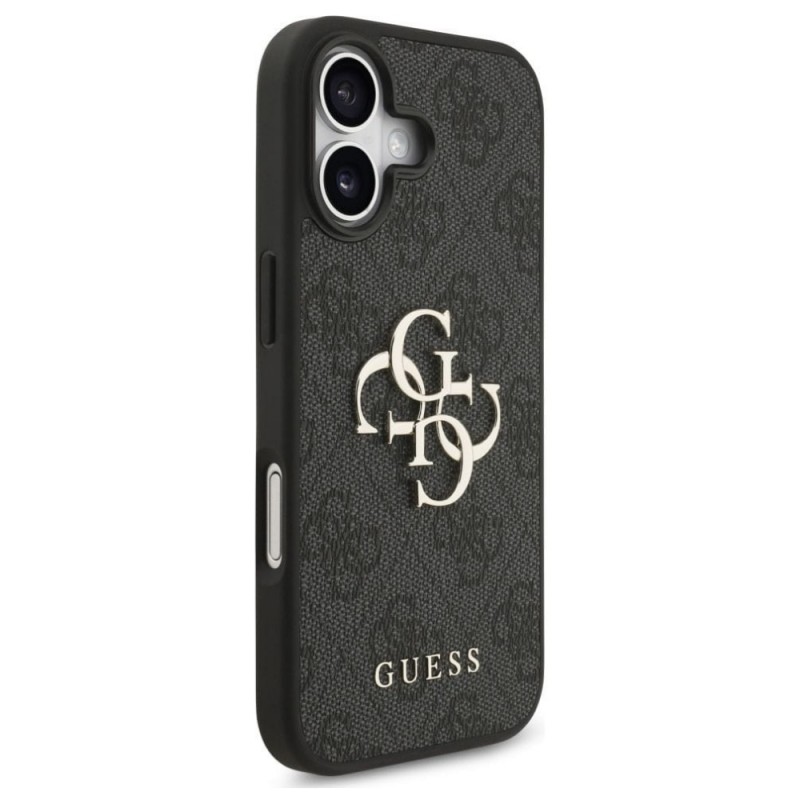 Оригинален кейс Guess Big 4G Logo Classic, За iPhone 17 (6.3), Черен