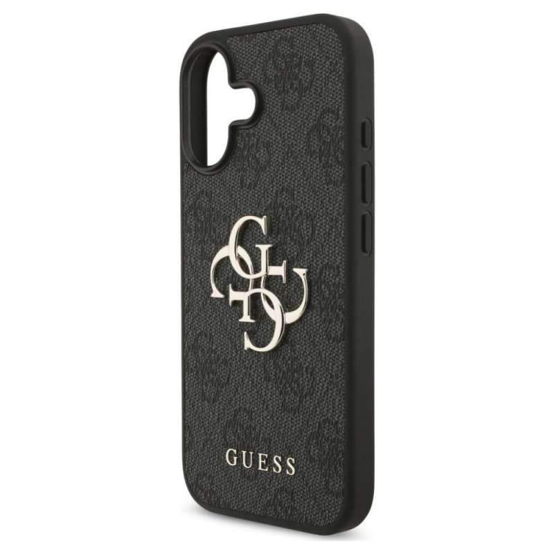 Оригинален кейс Guess Big 4G Logo Classic, За iPhone 17 (6.3), Черен
