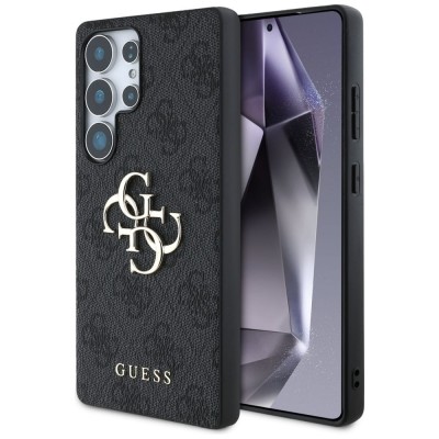 Оригинален кейс Guess Big 4G Logo Classic, За Samsung Galaxy S25 Ultra, Черен