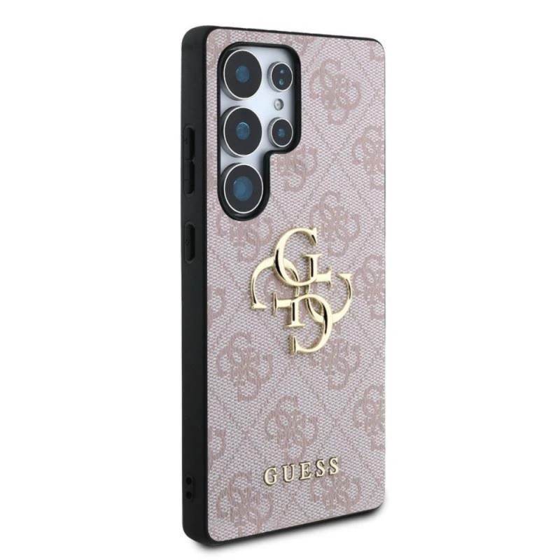 Оригинален кейс Guess Big 4G Logo Classic, За Samsung Galaxy S25 Ultra, Розов