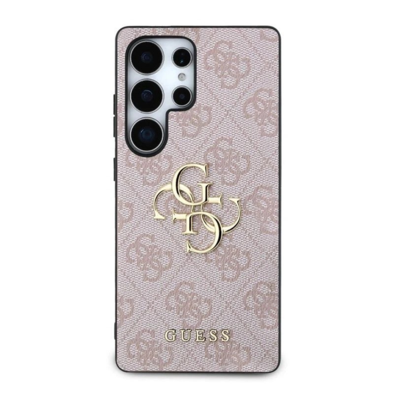 Оригинален кейс Guess Big 4G Logo Classic, За Samsung Galaxy S25 Ultra, Розов