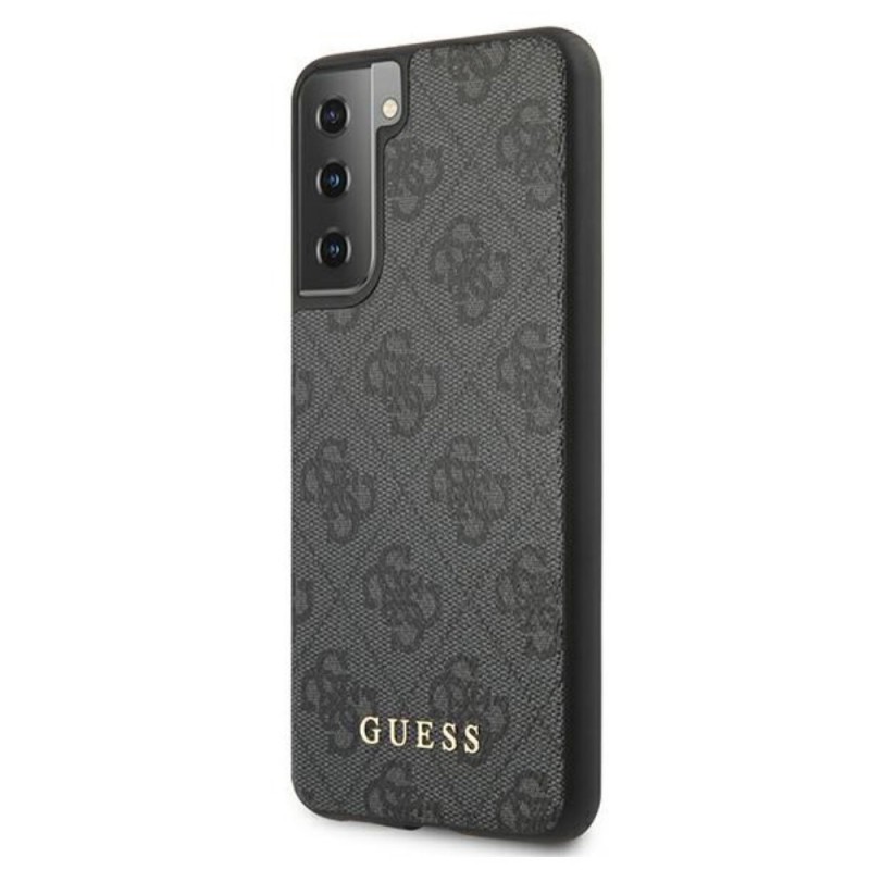 Оригинален кейс Guess Charms Collection, За Samsung Galaxy S21 Plus (G996B), Черен
