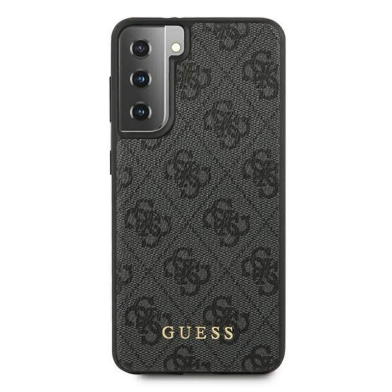 Оригинален кейс Guess Charms Collection, За Samsung Galaxy S21 Plus (G996B), Черен