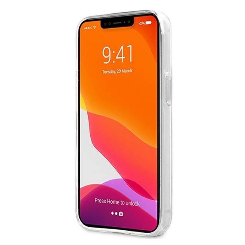 Оригинален кейс Karl Lagerfeld Ikonik Karl and Choupette, За iPhone 13 Pro (6.1), Розов