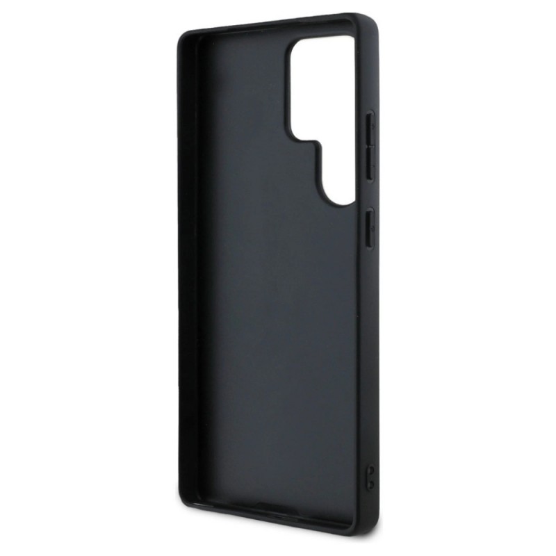 Оригинален кейс Karl Lagerfeld Monogram Pin Logo Karl Head, За Samsung Galaxy S25 Ultra, Черен