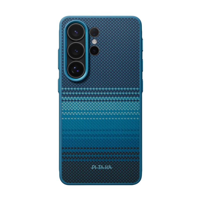 Оригинален кейс Pitaka Cairn Case Moonrise за Samsung Galaxy S26 Ultra, син