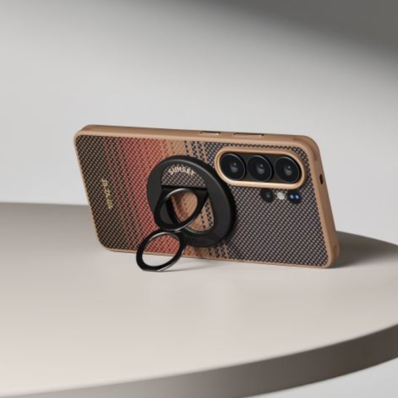 Оригинален кейс Pitaka Cairn Case Sunset за Samsung Galaxy S26 Ultra, кафяв