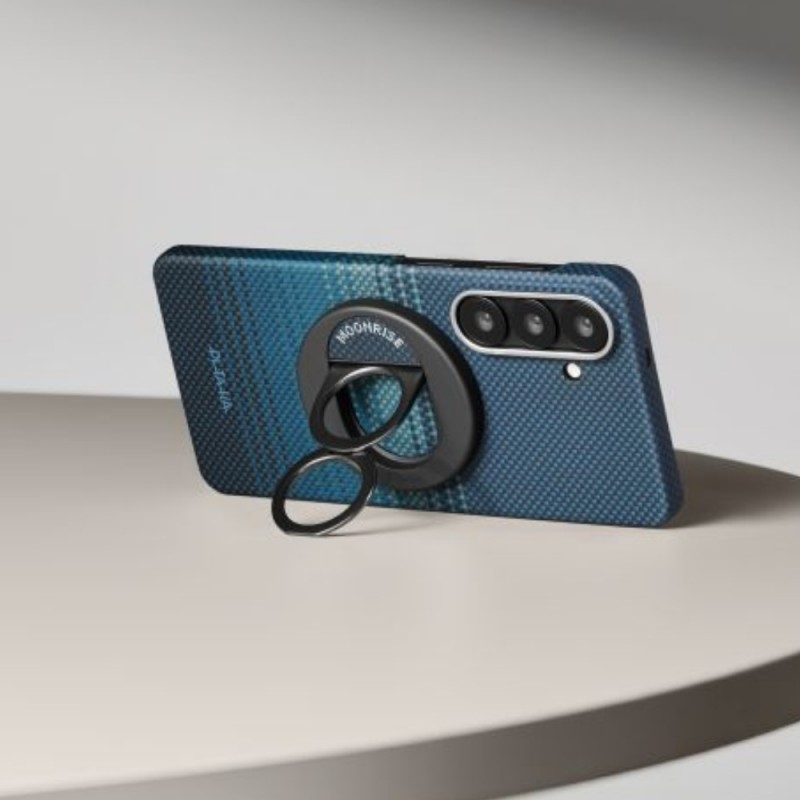 Оригинален кейс Pitaka Edge Case Moonrise за Samsung Galaxy S26, син