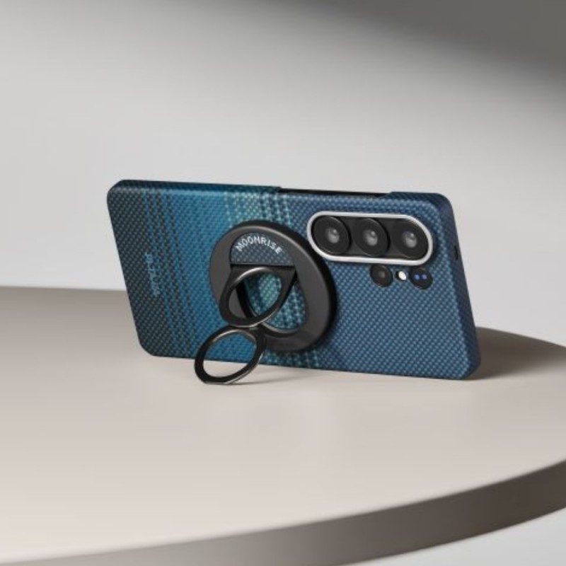 Оригинален кейс Pitaka Edge Case Moonrise за Samsung Galaxy S26 Ultra, син