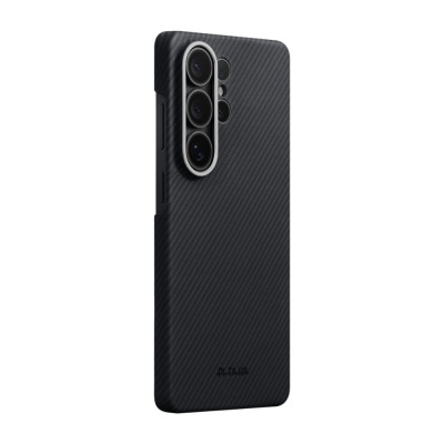 Оригинален кейс Pitaka Edge Case за Samsung Galaxy S26 Ultra, черносив