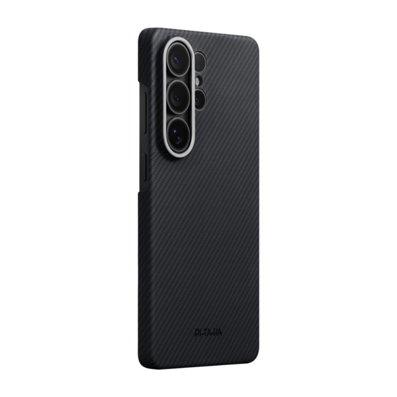 Оригинален кейс Pitaka Edge Case за Samsung Galaxy S26 Ultra, черносив