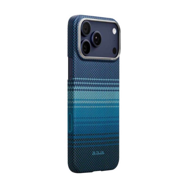 Оригинален кейс Pitaka Ultra-Slim Moonrise, За iPhone 17 Pro (6.3), Син