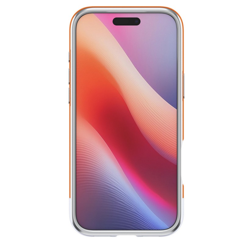 Оригинален кейс Spigen Classic C1 MagSafe, За iPhone 17 Pro (6.3), Оранжев