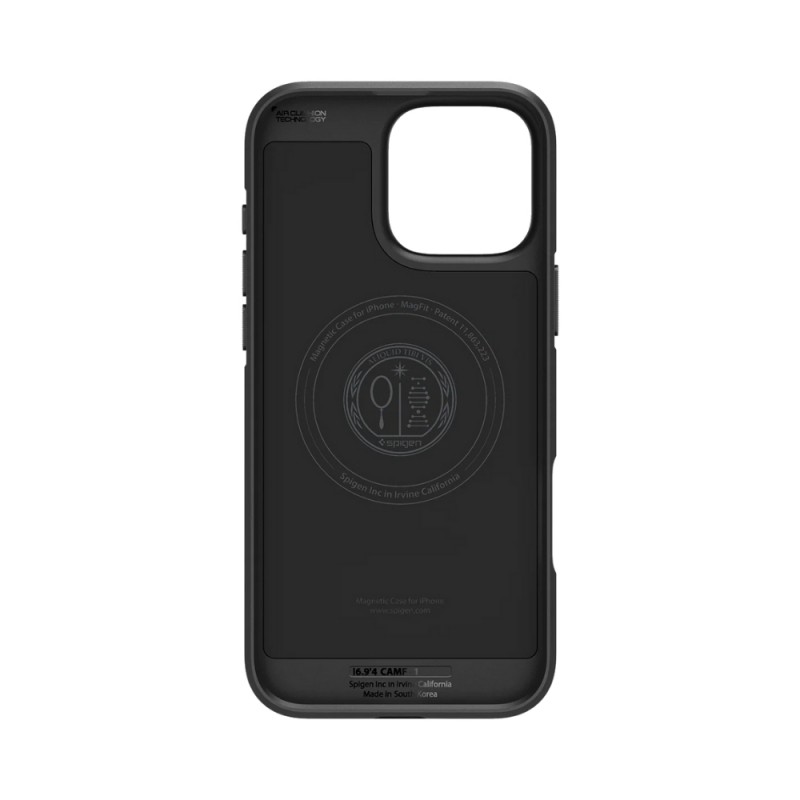 Кейс Spigen Core Armor Magsafe, За iPhone 16 (6.1), Черен