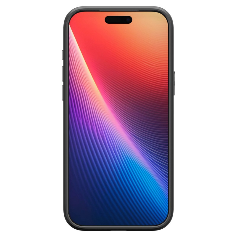 Оригинален кейс Spigen Enzo Aramid T, За iPhone 17 Pro Max (6.9), Черен