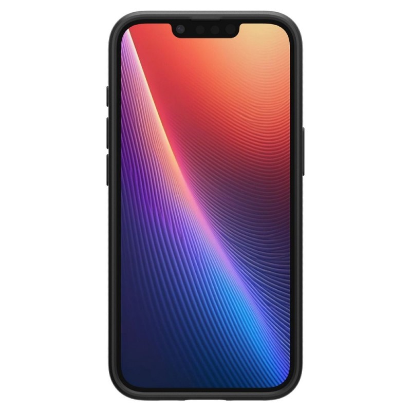 Оригинален кейс Spigen Liquid Air, За iPhone 16e, Черен