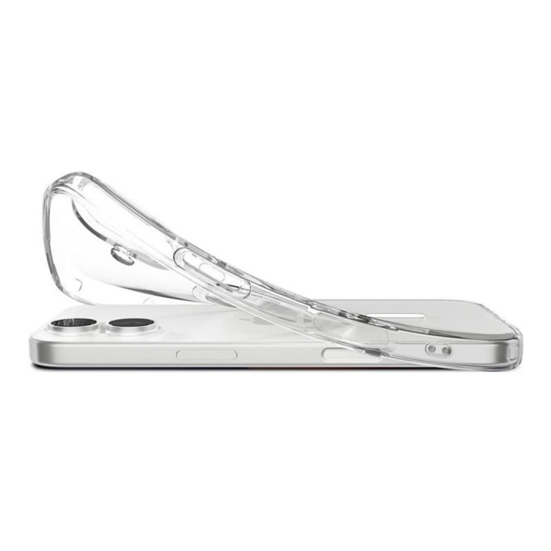 Оригинален кейс Spigen Liquid Crystal MagSafe, За iPhone 17 (6.3), Прозрачен