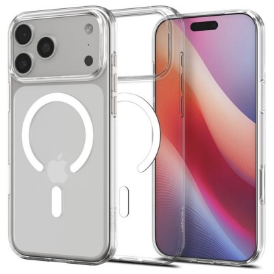Оригинален кейс Spigen Liquid Crystal MagSafe, За iPhone 17 Pro Max (6.9), Прозрачен