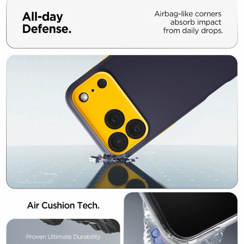 Оригинален кейс Spigen Nano Pop MagSafe, За iPhone 17 Pro Max (6.9), Тъмносин