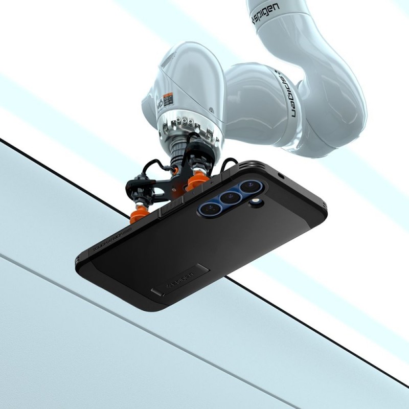 Кейс Spigen Tough Armor Magsafe, За Samsung Galaxy S25, Черен