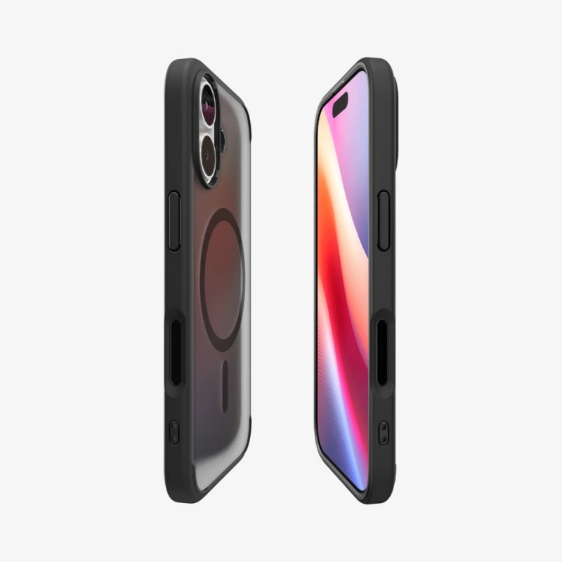 Оригинален кейс Spigen Ultra Hybrid Magsafe, За iPhone 17 (6.3), Черен