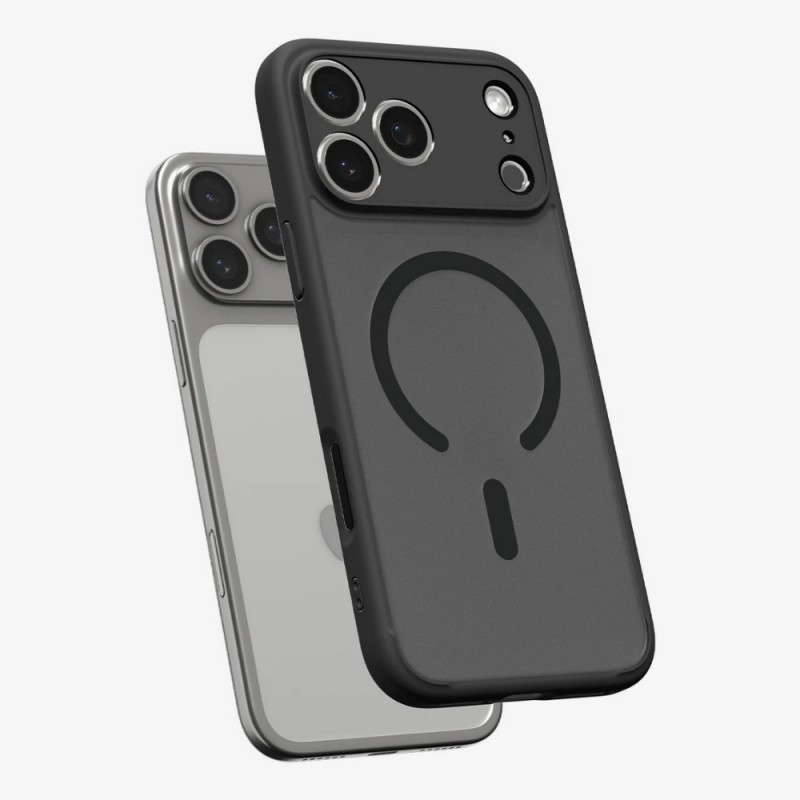 Оригинален кейс Spigen Ultra Hybrid Magsafe, За iPhone 17 Pro (6.3), Черен