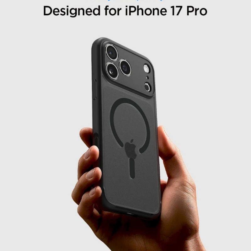 Оригинален кейс Spigen Ultra Hybrid Magsafe, За iPhone 17 Pro (6.3), Черен