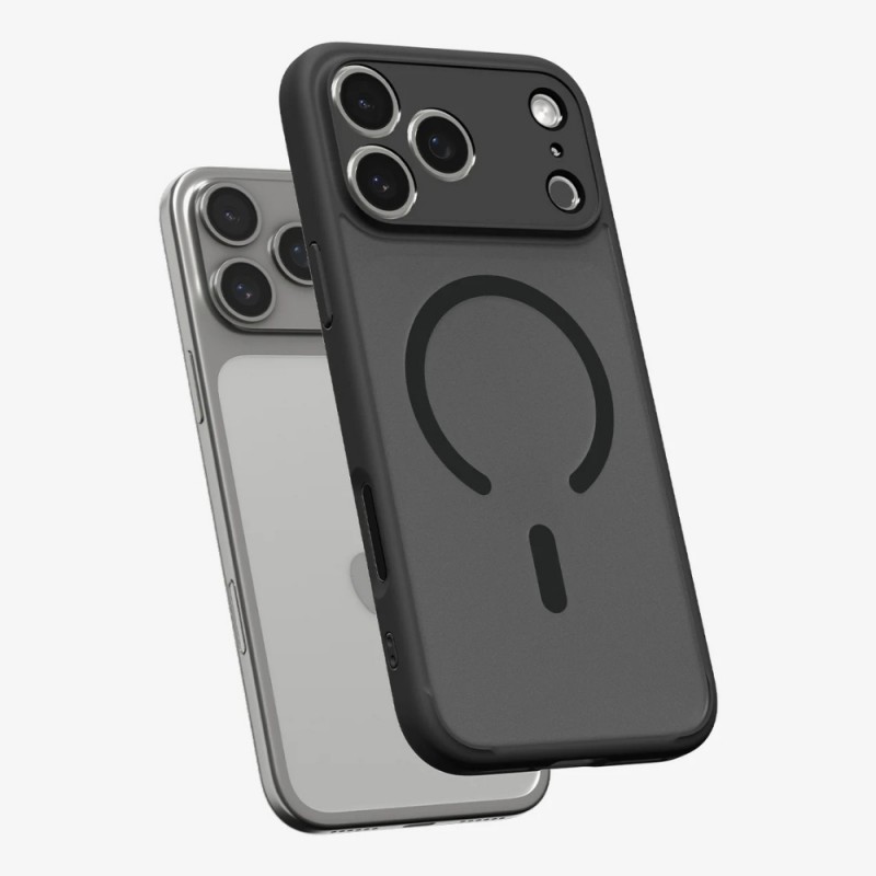 Оригинален кейс Spigen Ultra Hybrid Magsafe, За iPhone 17 Pro Max (6.9), Черен