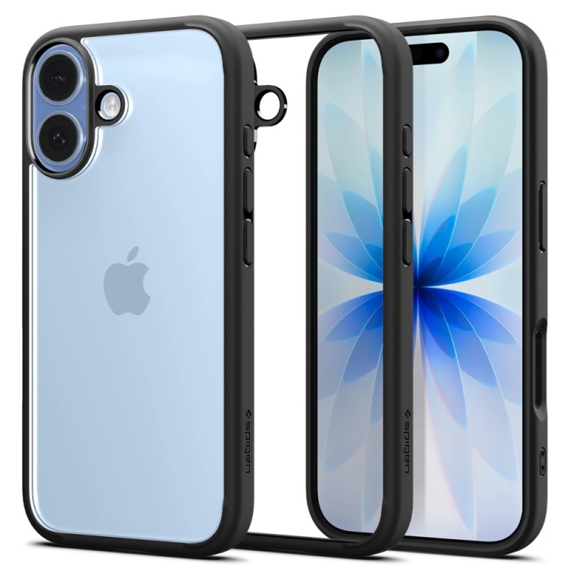 Оригинален кейс Spigen Ultra Hybrid, За iPhone 17 (6.3), Черен