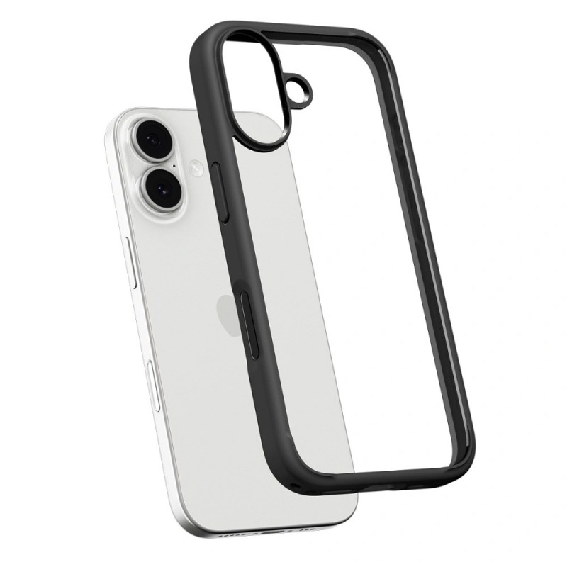 Оригинален кейс Spigen Ultra Hybrid, За iPhone 17 (6.3), Черен