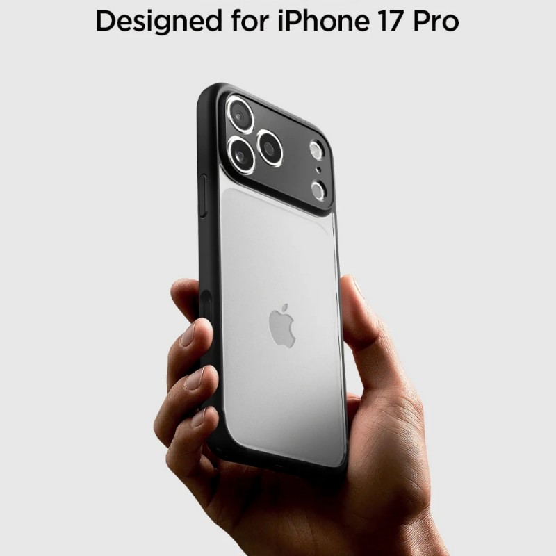 Оригинален кейс Spigen Ultra Hybrid, За iPhone 17 Pro (6.3), Черен