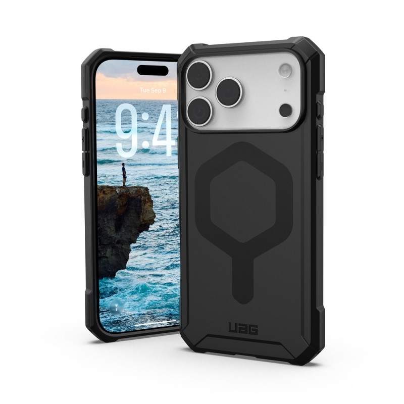 Оригинален кейс UAG Essential Armor Magsafe, За iPhone 17 Pro Max (6.9), Черен