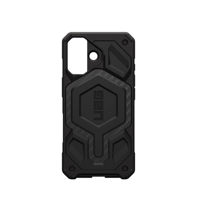 Оригинален кейс UAG Monarch Pro Carbon Fiber, За iPhone 17 (6.3), Черен