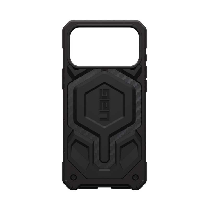 Оригинален кейс UAG Monarch Pro Carbon Fiber, За iPhone 17 Pro Max (6.9), Черен