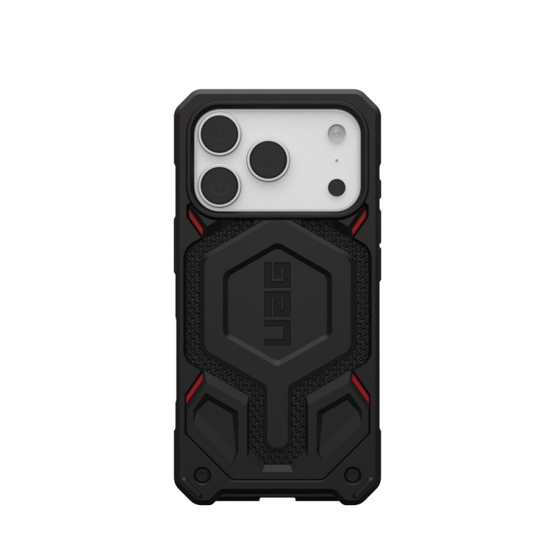 Оригинален кейс UAG Monarch Pro Kevlar, За iPhone 17 Pro (6.3), Черен