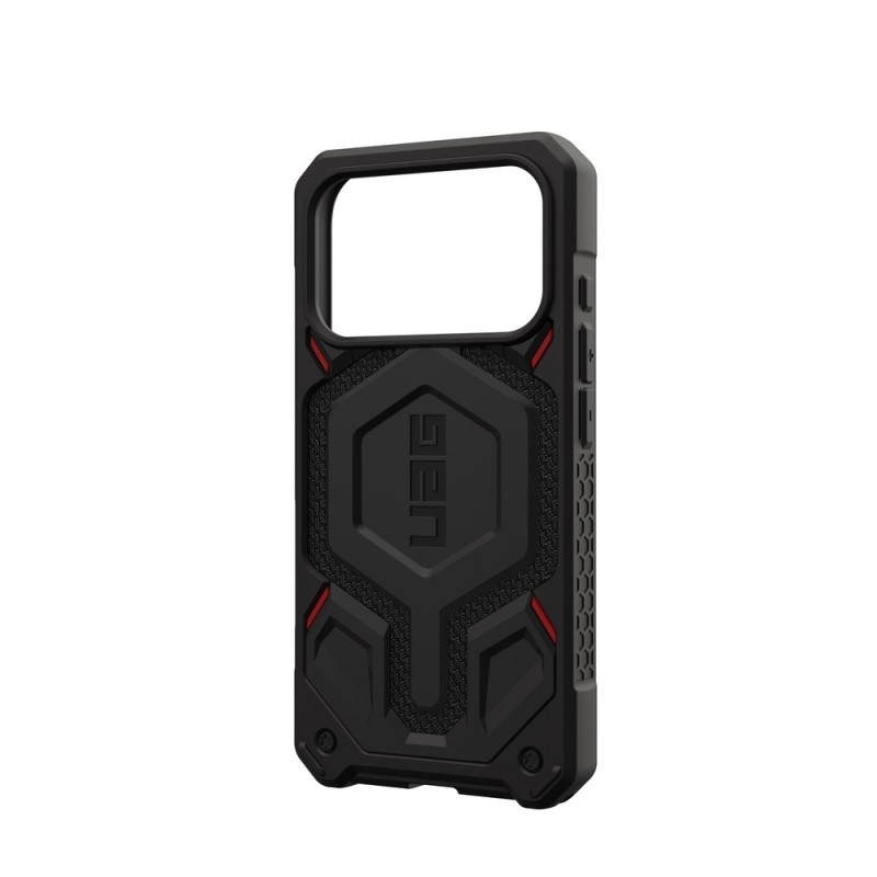 Оригинален кейс UAG Monarch Pro Kevlar, За iPhone 17 Pro (6.3), Черен