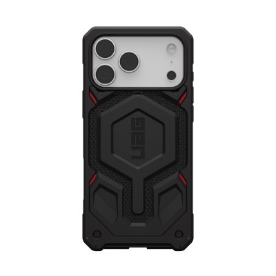 Оригинален кейс UAG Monarch Pro Kevlar, За iPhone 17 Pro Max (6.9), Черен