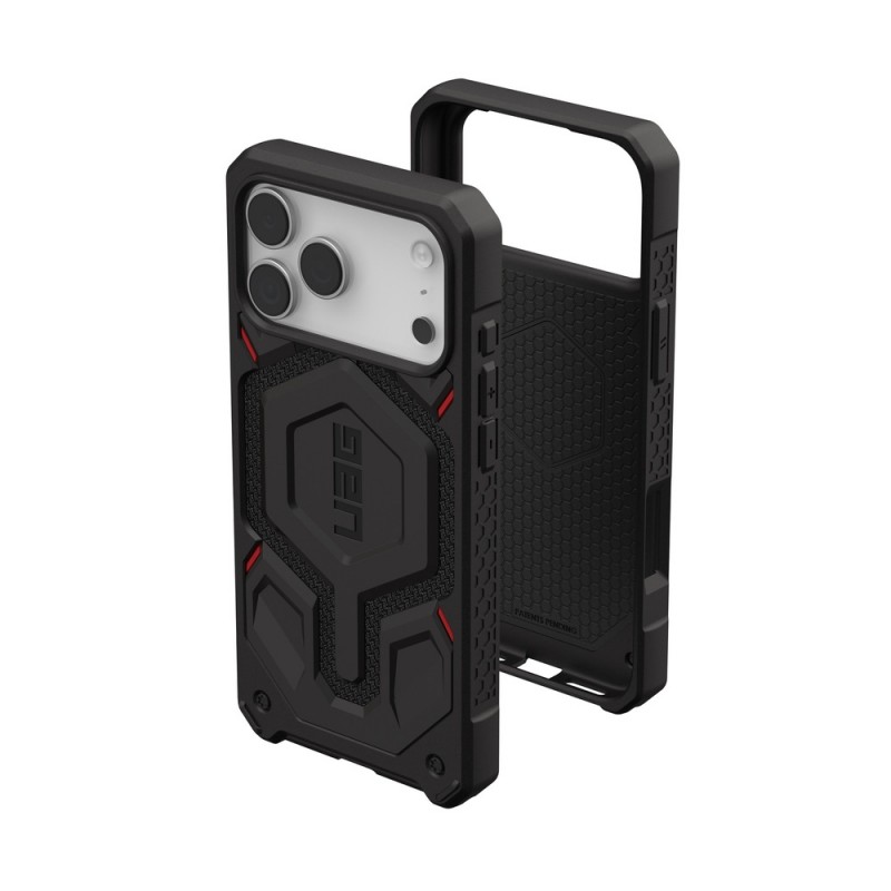Оригинален кейс UAG Monarch Pro Kevlar, За iPhone 17 Pro Max (6.9), Черен