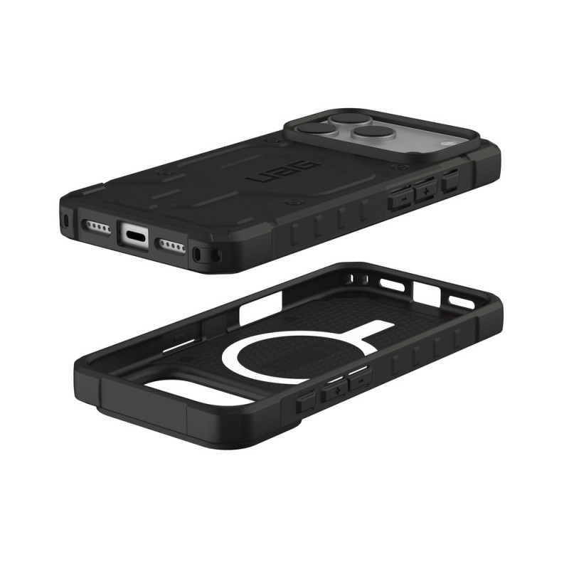 Оригинален кейс UAG Pathfinder Magsafe, За iPhone 17 Pro (6.3), Черен