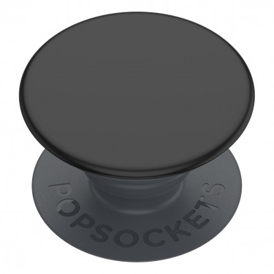 Оригинален попсокет PopSockets® PopGrip Basic Black, Черен