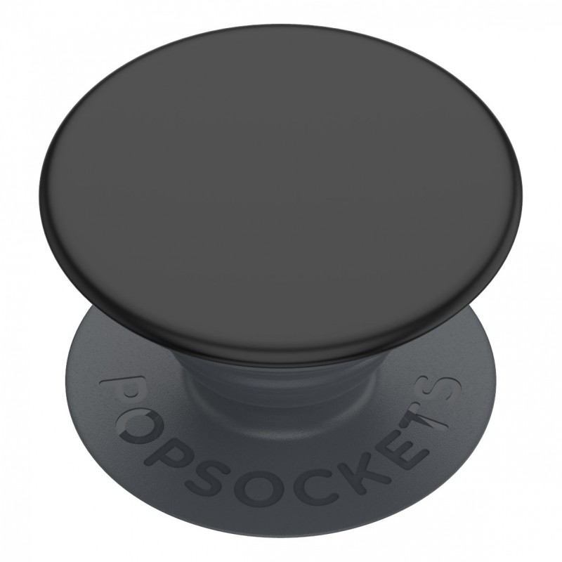 Оригинален попсокет PopSockets® PopGrip Basic Black, Черен
