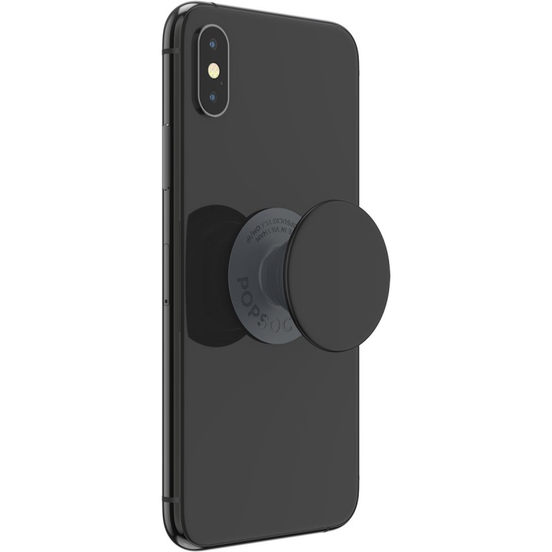 Оригинален попсокет PopSockets® PopGrip Basic Black, Черен