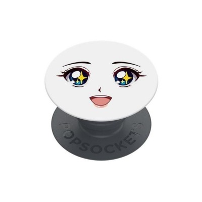 Оригинален попсокет PopSockets® PopGrip Basic Sparkle Eyes, Многоцветен